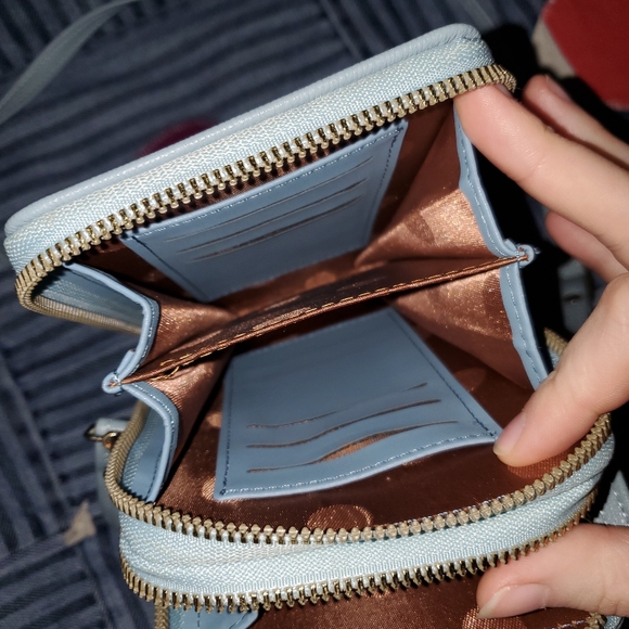 Small Light Blue Purse/Bag - Picture 3 of 3